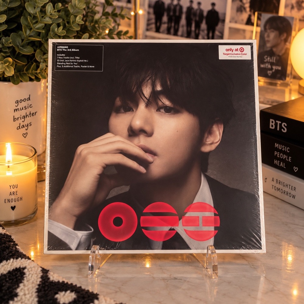 BTS V Taehyung Layover Target Exclusive Color Vinyl LP Limited Edition Arirang